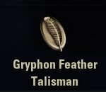 Gryphon Feather Talisman