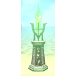 Crystal Sconce, Green
