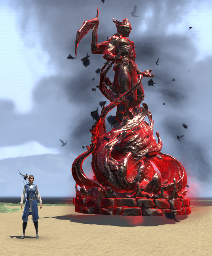 ESO Fashion Statue, Vampiric Sovereign (Elder Scrolls Online)