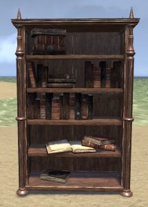 ESO Fashion | Vampiric Bookcase, Tall Filled (Elder Scrolls Online)