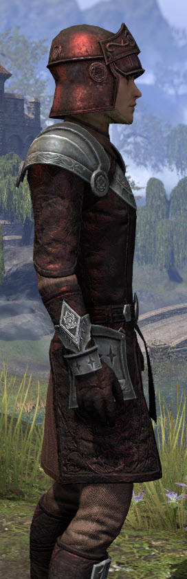 ESO Fashion | Silver Rose Rubedo Leather (Elder Scrolls Online)