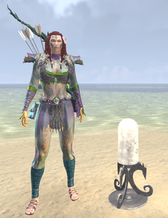 ESO Fashion | Maormer Lamp, Serpentine (Elder Scrolls Online)