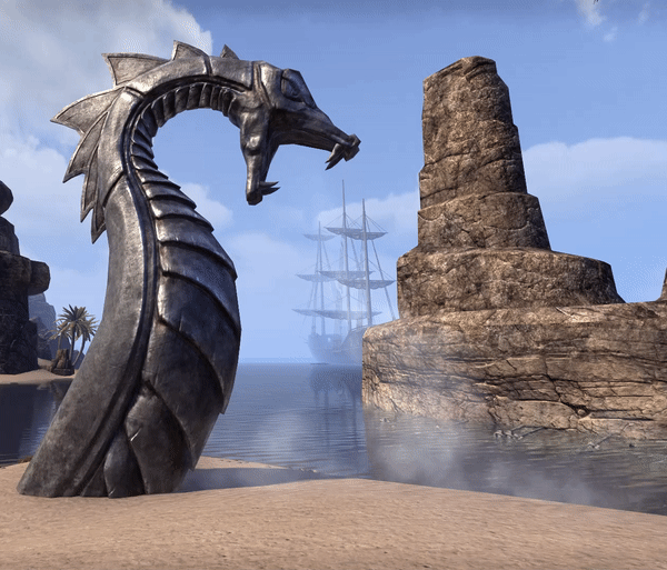 ESO Fashion | Maormer Ship's Prow, Serpentine (Elder Scrolls Online)