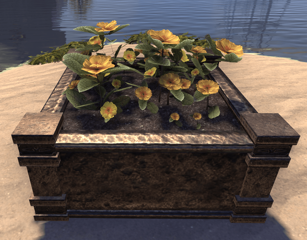 ESO Fashion Clockwork Planter, Brassbloom (Elder Scrolls Online)