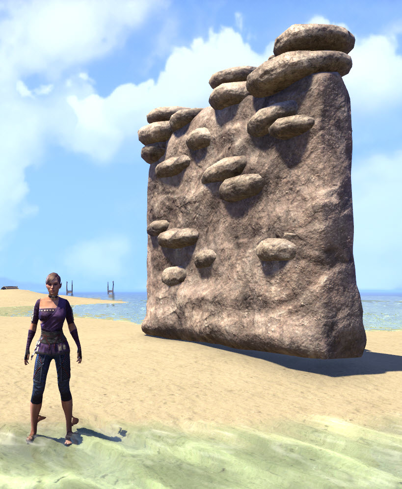 ESO Fashion Druidic Fence, Stone (Elder Scrolls Online)